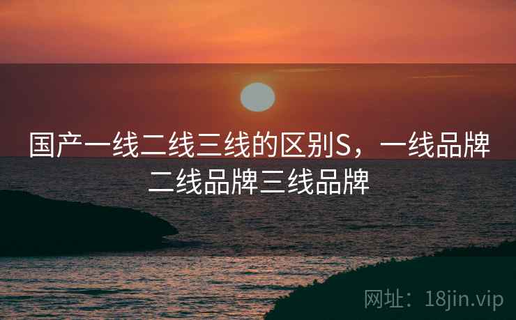 国产一线二线三线的区别S，一线品牌二线品牌三线品牌