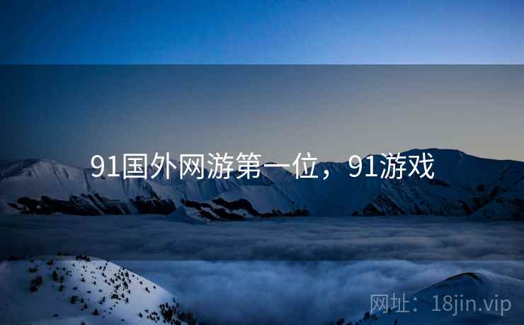 91国外网游第一位，91游戏
